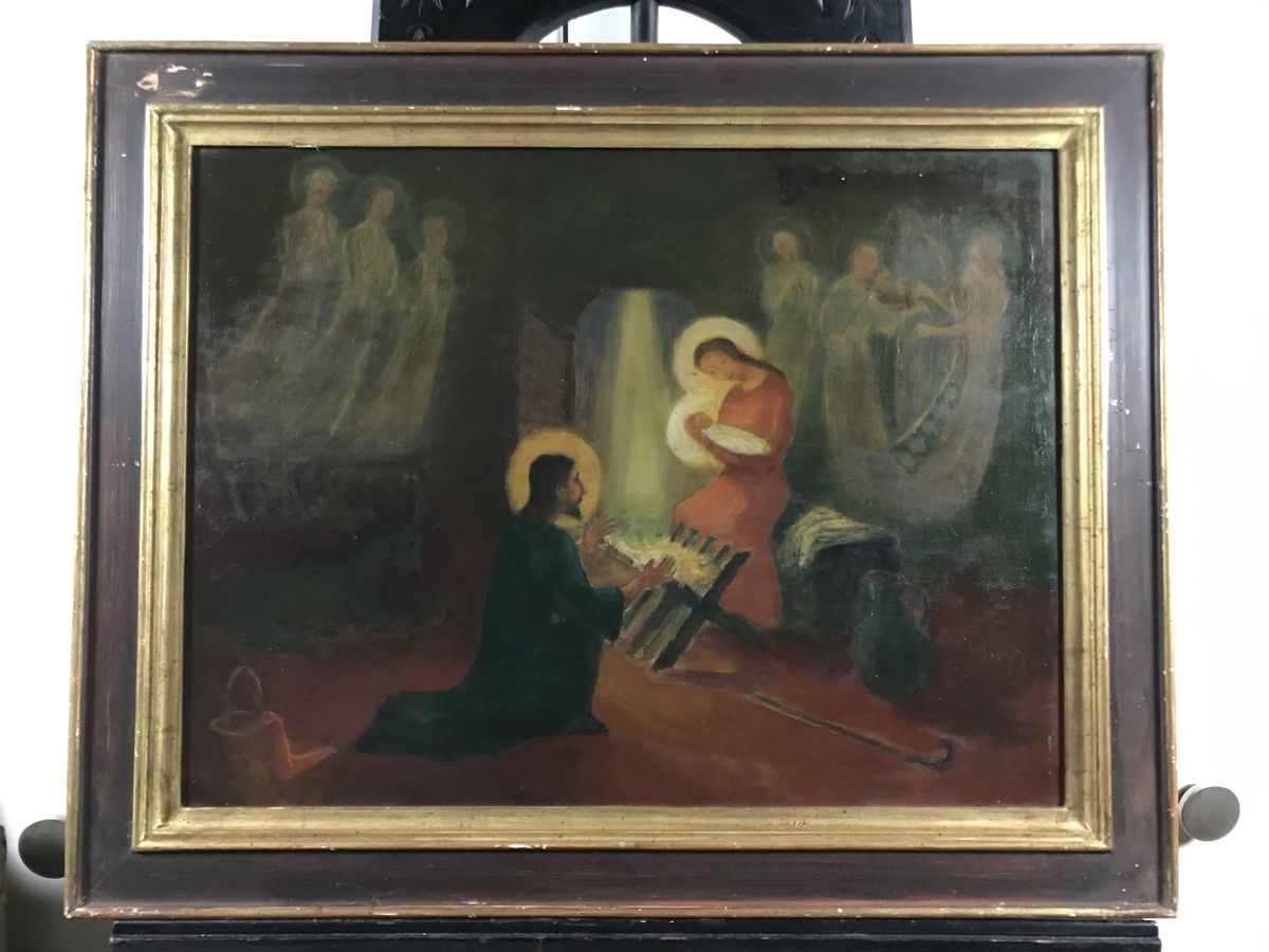 Dipinti: C. R. BUHOLZER  1945 Luzern – Usato da Wolfhalden venduto da SecondAntique