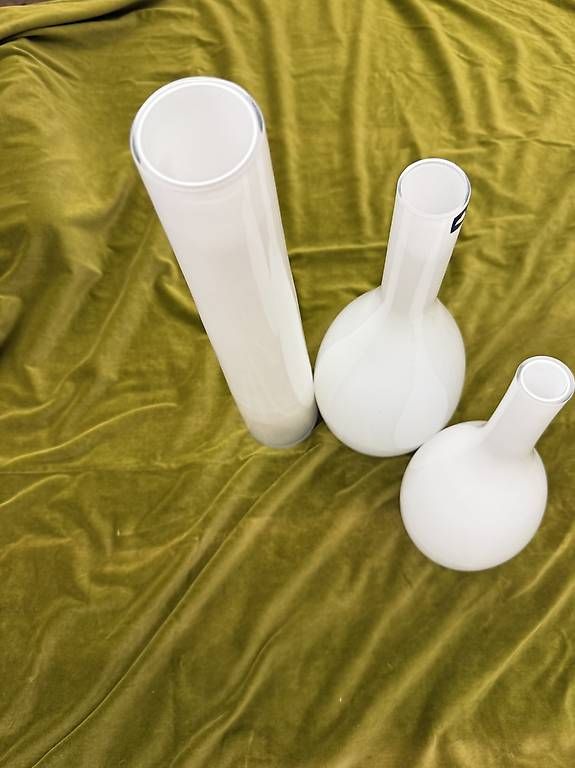 Vasen & Gefässe: Leonardo ?White Beauty? Vasen-Set  – Gebraucht aus Flawil von PWMU