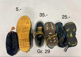 Diverse Schuhe Gr. 25-31.5