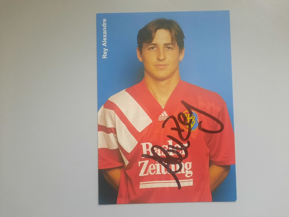 Alexandre Rey / FC Basel , FCB , original Autogrammkarte (Gebraucht) in ...