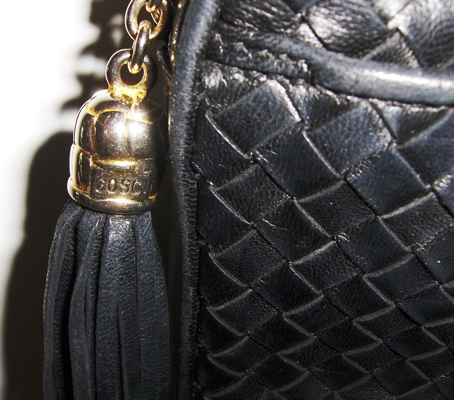 Borse da donna: Elegante schwarze Ledertasche geflochten COSCI – Usato da Dübendorf venduto da alracfo 2