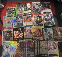 One Piece Karten - Selten voll mit Super rares und seltenen 