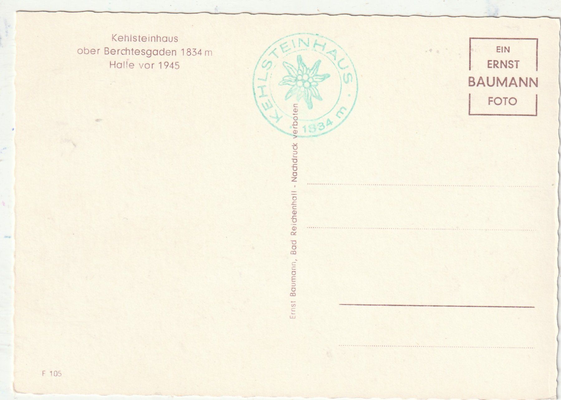 Cartoline postali: Berchtesgaden – Usato da Lumbrein venduto da made02 1