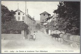 LUTRY, *, LE CERCLE ET ANCIENNE TOUR HISTORIQUE, JOLIE VUE