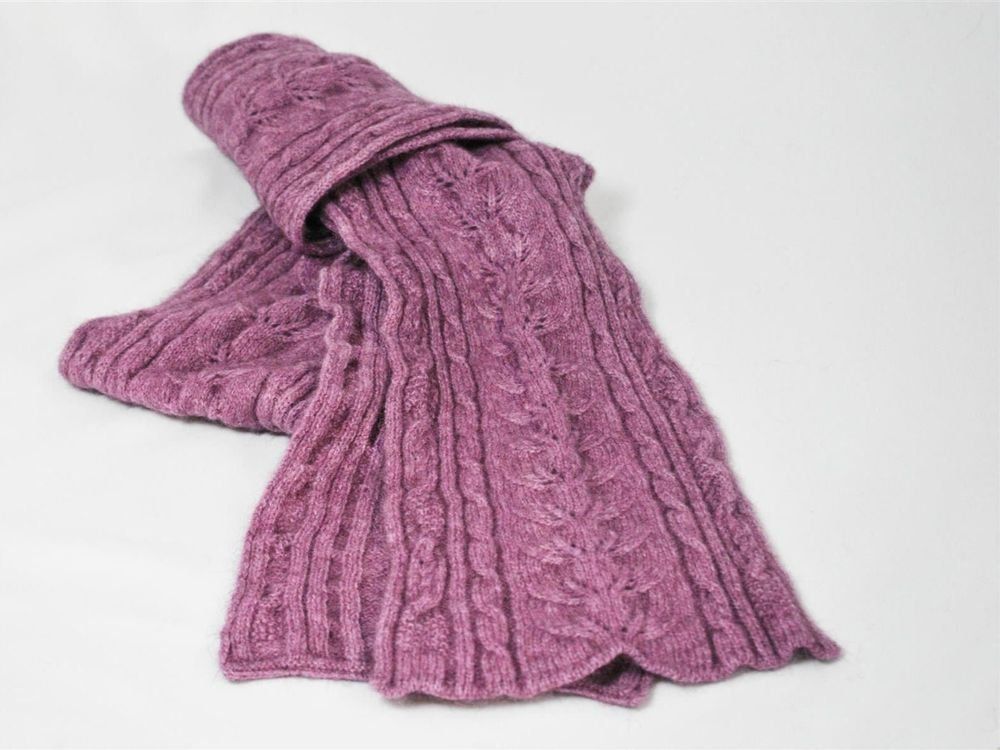 Foulard & Sciarpe: 2 Stk Possum Halstuch Ajour-Muster – Nuovo e nell'imballaggio originale da Zollikofen venduto da marys-choice 4