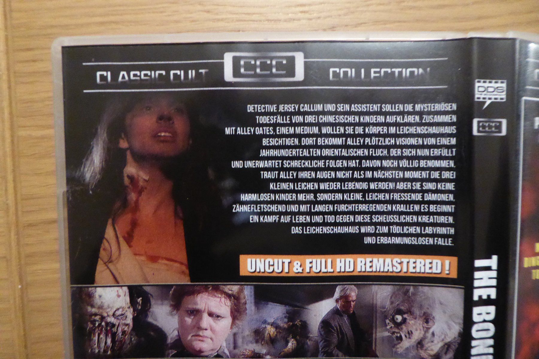 Tutti i DVDs: DVD Bone Yard Classic Cult Collection – Usato da Allschwil venduto da Summelsarium 1