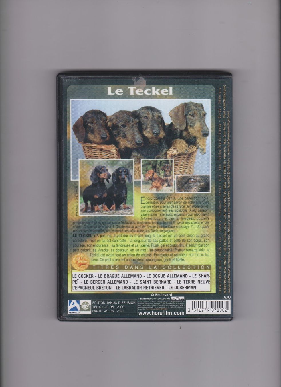 Alle DVDs: DVD documentaire sur Le Teckel – Gebraucht aus Bex von Canouille 1