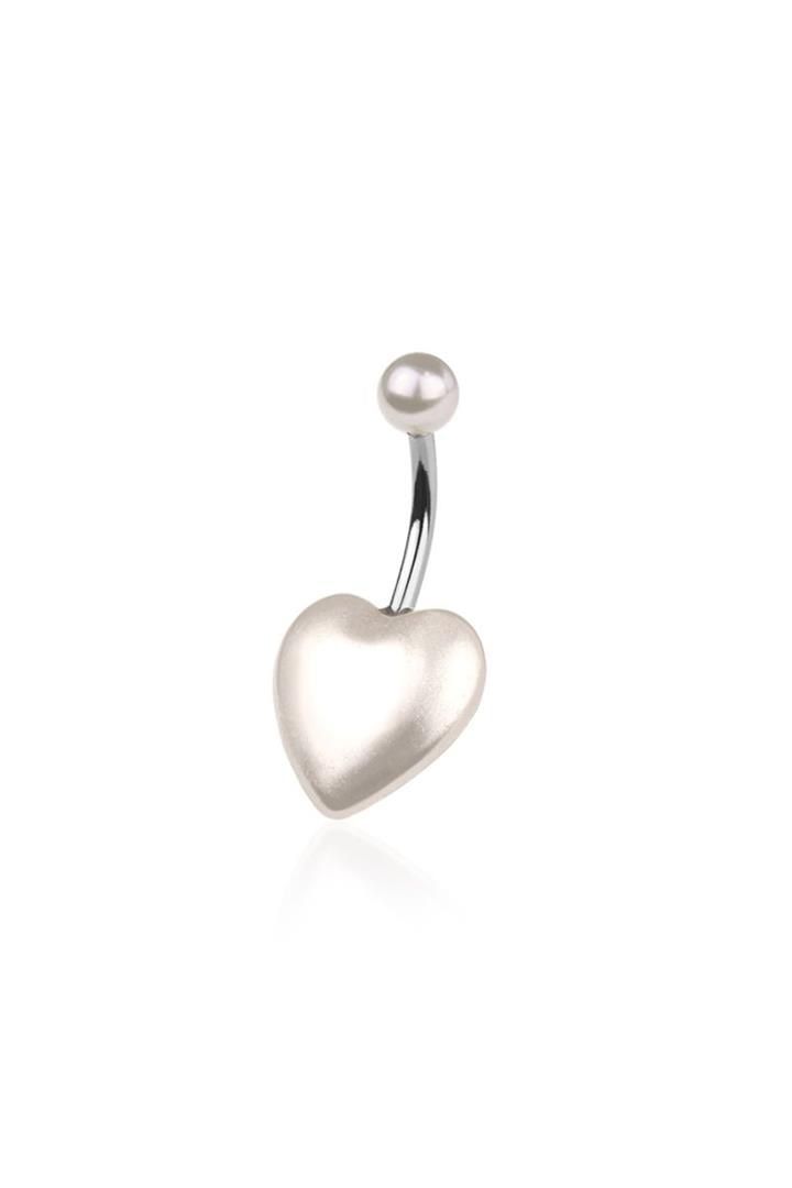 Gioielli per piercing: Bauchnabelpiercing mit Herz Anhänger – Nuovo e nell'imballaggio originale da Döttingen venduto da Orangeroad