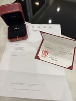 Cartier Diamantring Roségold 18K – Full Set mit Rechnung