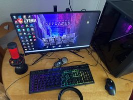 Setup PC Gaming complet — i7-11700F / RTX 4070 32Go — Écran