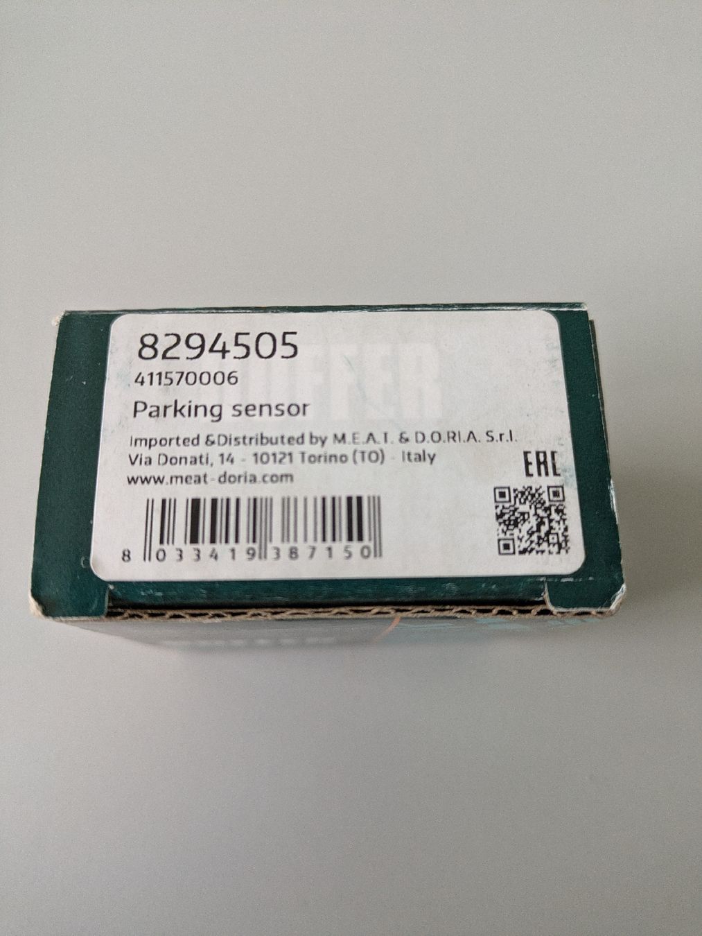GM Tutti pezzi di ricambio auto: Parking Sensor 8294505 – Nuovo e nell'imballaggio originale da Barbengo venduto da TetoC80