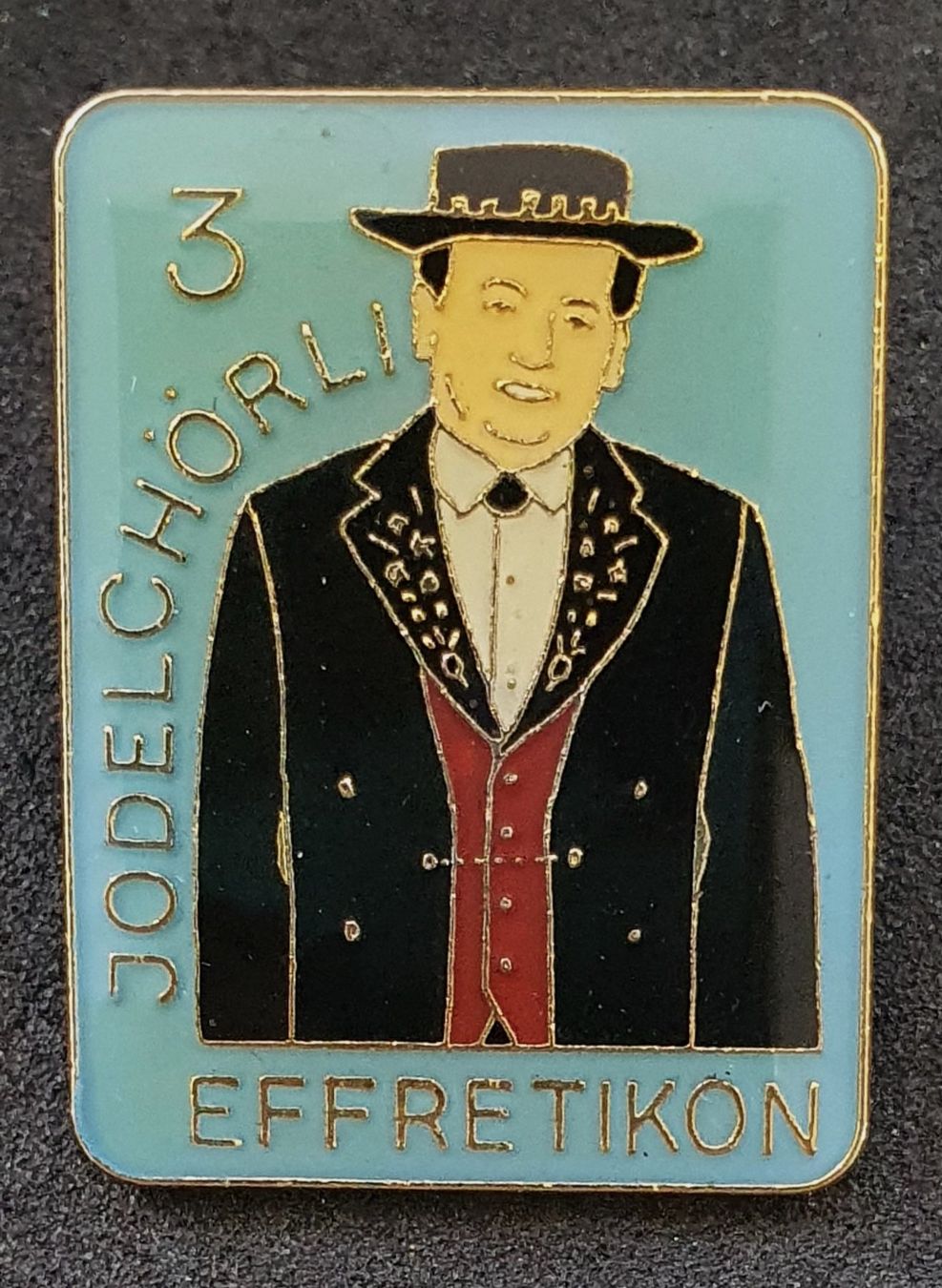 Placchette & Badge: V336 - Pin 3 Jodelchörli Effretikon – Usato da Reinach BL venduto da Boston-Verkauf 1