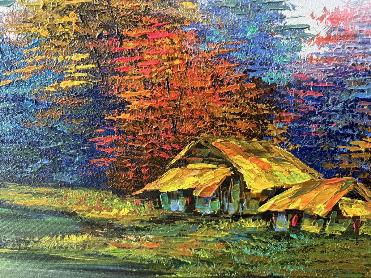 Gemälde: Acryl auf Leinwand Gemälde 161cm X 82cm mit Holzrahmen – Gebraucht aus Bern von Wil.Wayne 6