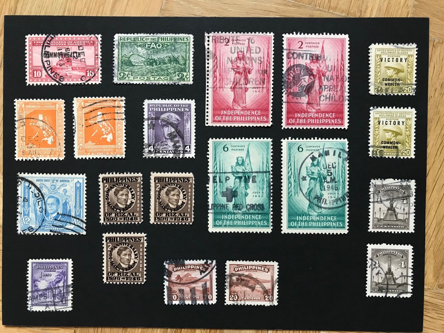 Tous les timbres: Kleinlot Philippinen – D'occasion à stäfa par brandy66