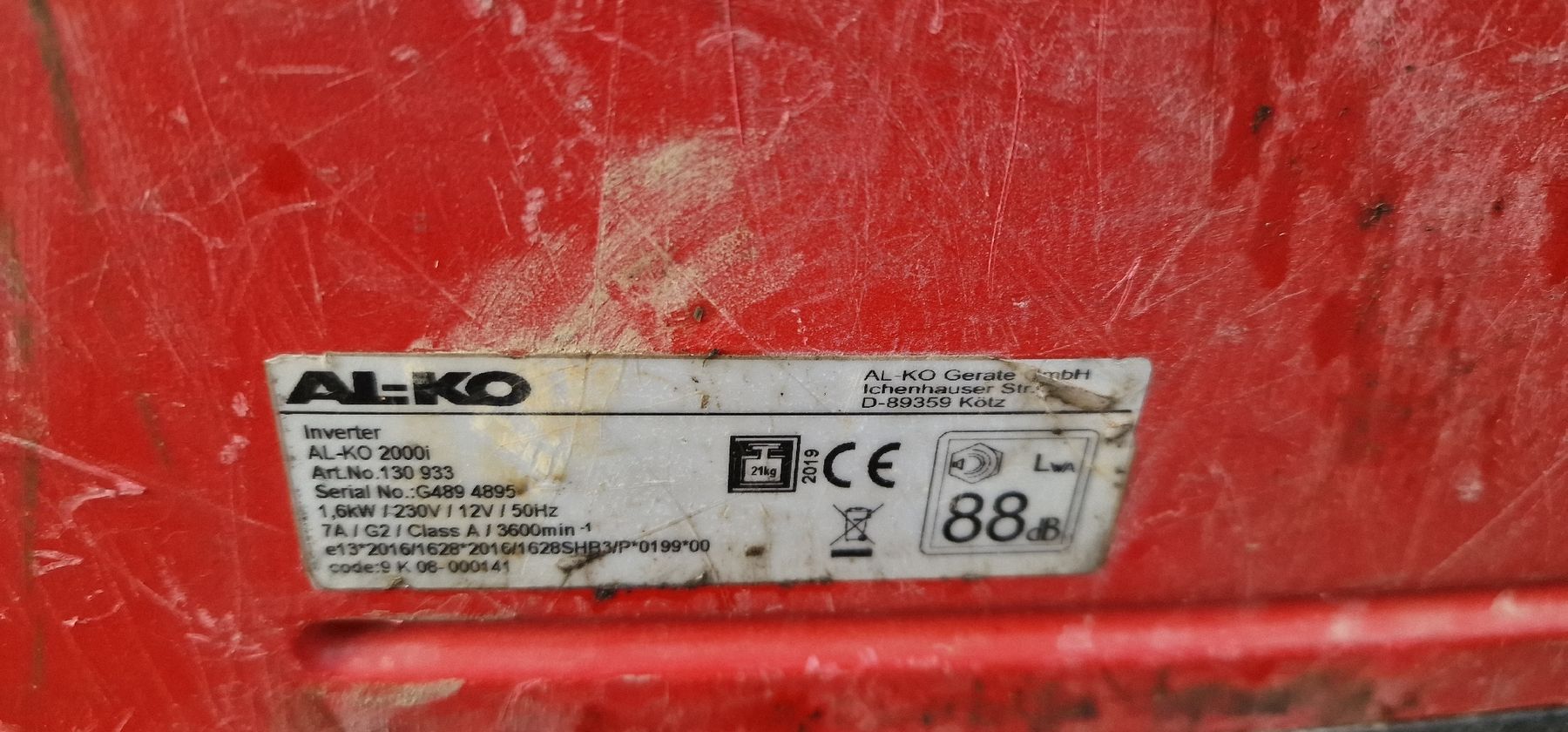 Stromgeneratoren: Alko Stromgenerator 2kW – Gebraucht aus Tagelswangen von Axel_36 4