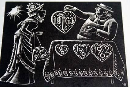Holzschnitte: HANS BÜHLER (Schweiz, 1906-1983) – Gebraucht aus Bern von Arting