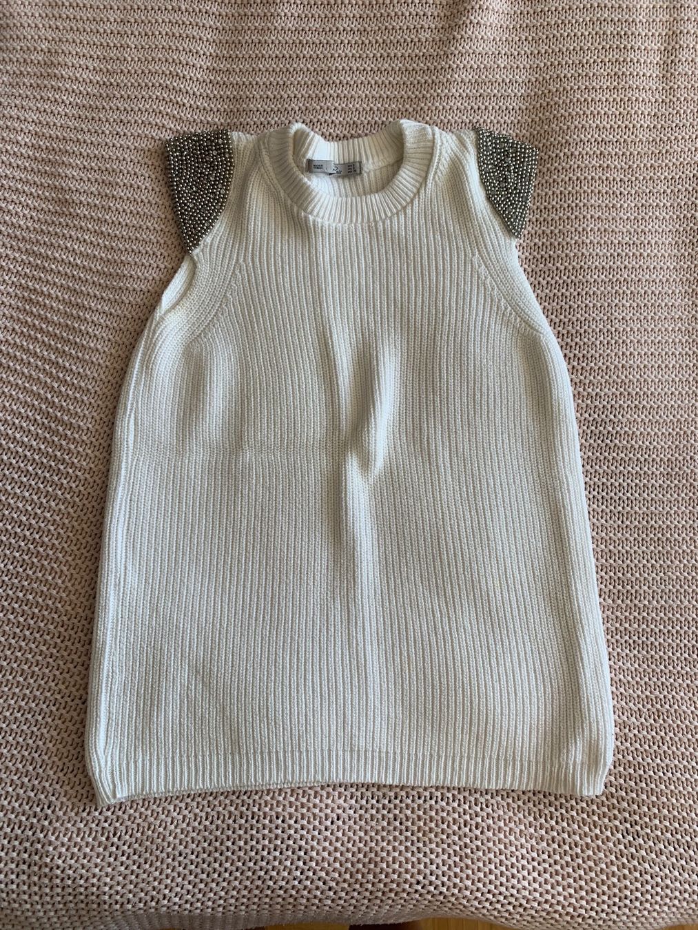 H&M Top: Pull blanc chic – Usato da Montreux venduto da iza_peche8
