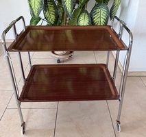 Vintage Servierwagen zusammenklappbar