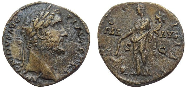 Tutti le monete: ANTONINUS PIUS münze – Usato da La Sarraz venduto da classicworldcoins