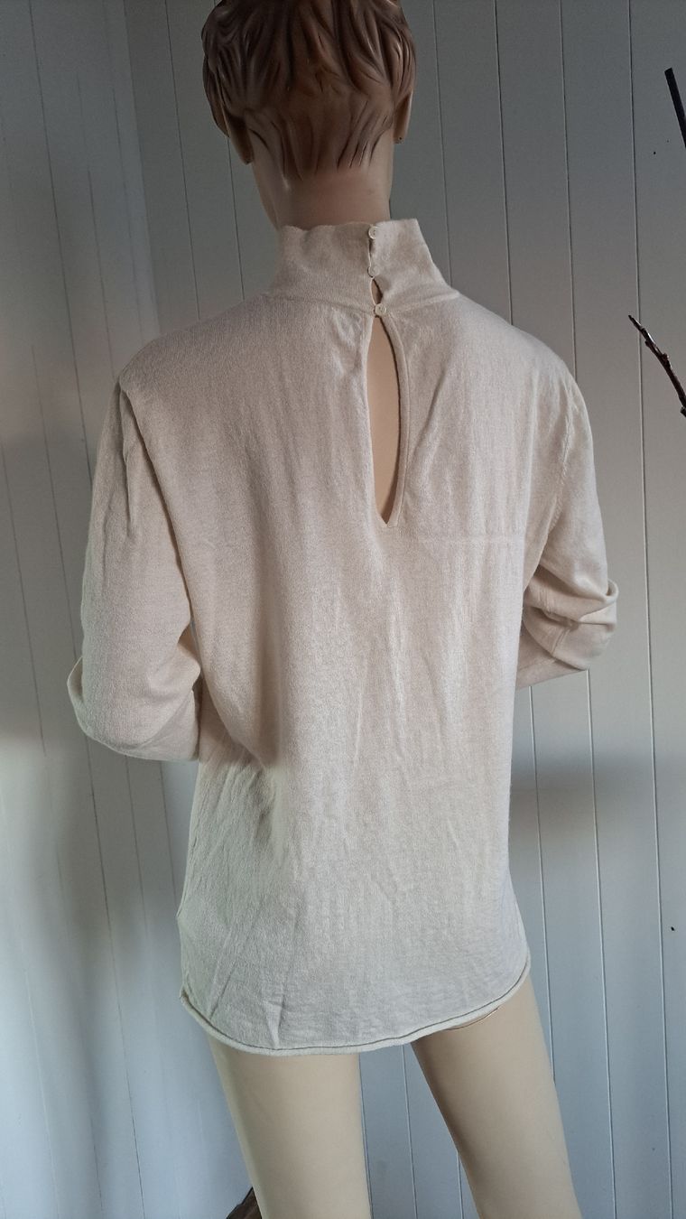 Maglioni & Felpe: LAURÈL y2k Vtg Wollpullover Pullover Wolle 44 L Seide Kashmi – Usato da Mollis venduto da Fauchi99 6