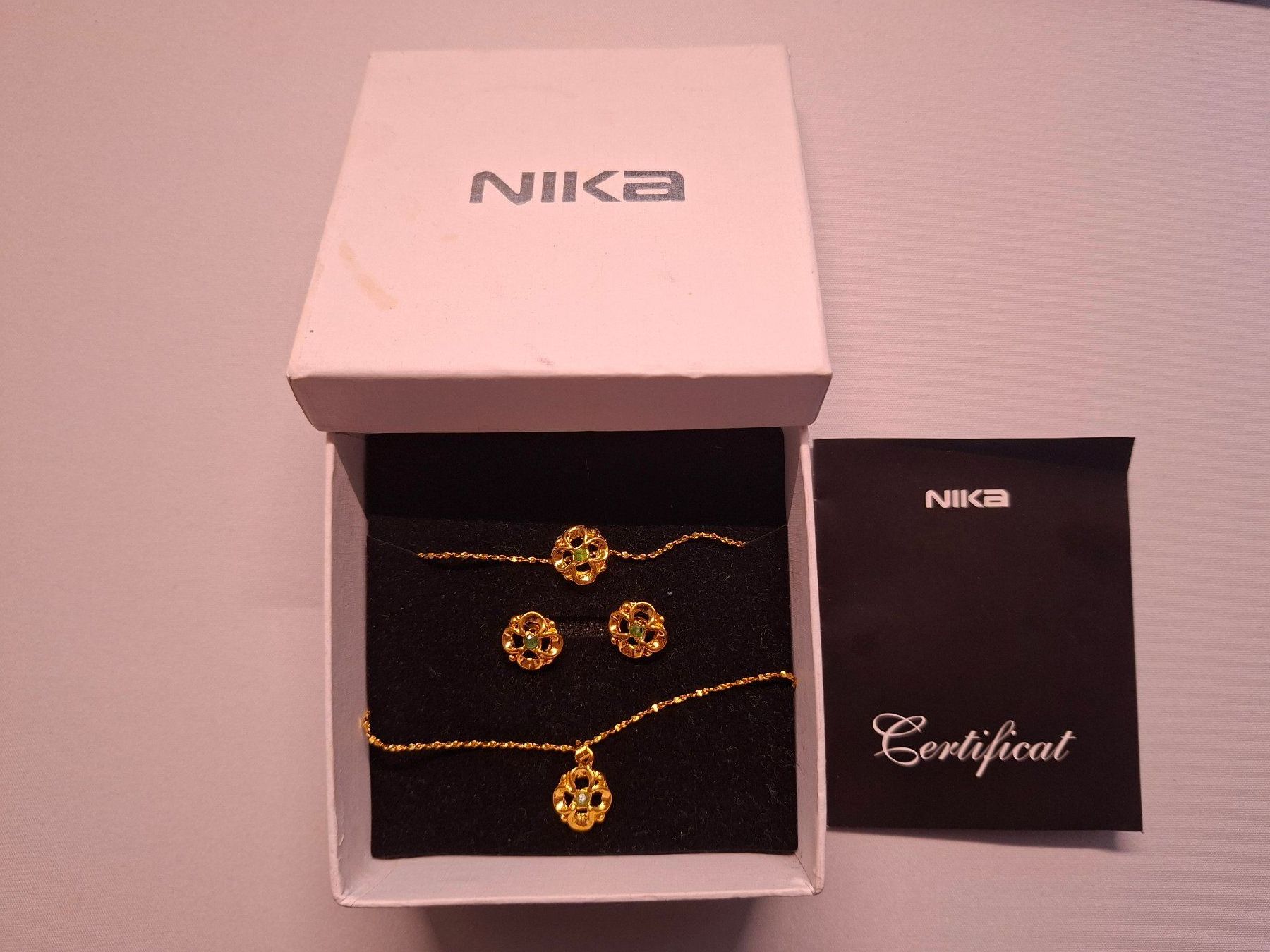 Altri gioielli: Nika 18KGP Schmuckset – Usato da Tann venduto da iri_8pgb