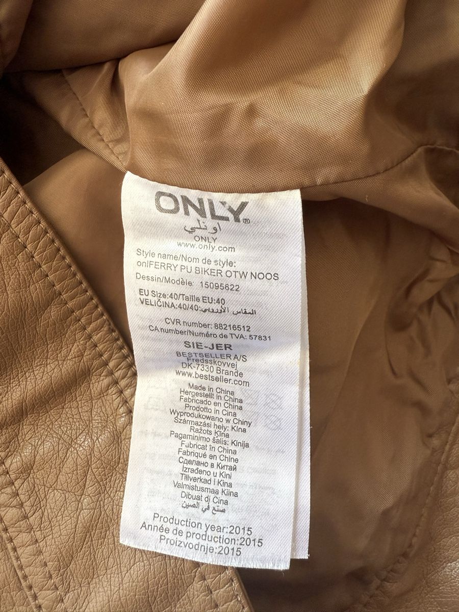 Only Jacken: Only Lederjacke, Grösse 40, Neuwertig – Neu (gemäss Beschreibung) aus Einsiedeln von important__ 2