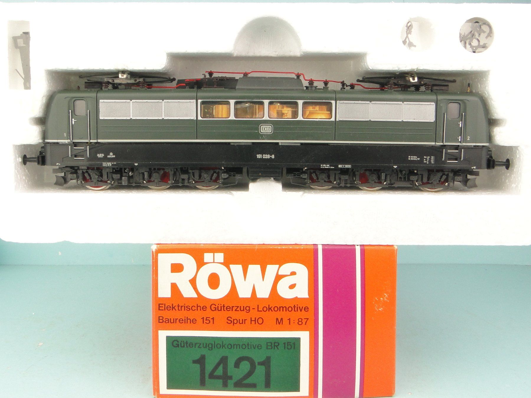 Modelleisenbahnen: RÖWA 1421 BR 151 – Gebraucht aus Bülach von cann11 2