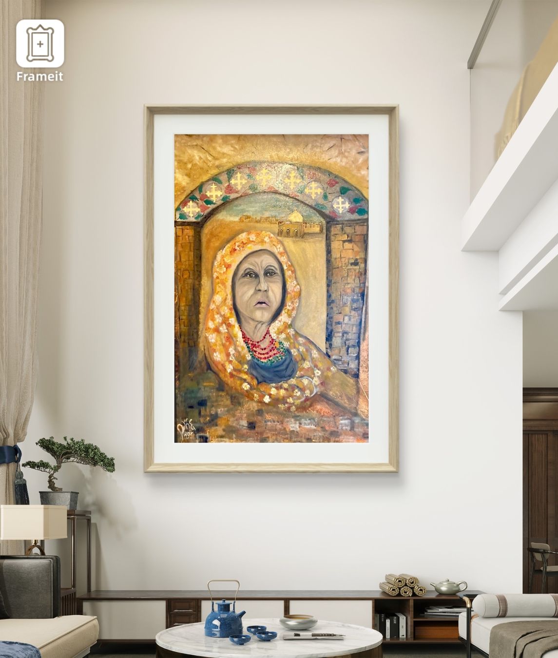 Dipinti: Oil Bild Wanderer .Kunst Doks. – Nuovo e nell'imballaggio originale da Beromünster venduto da dok_b8mf