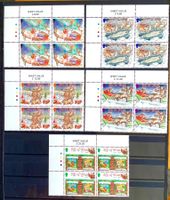 1998 Insel Man - GB - Weihnachten  Viererblock **