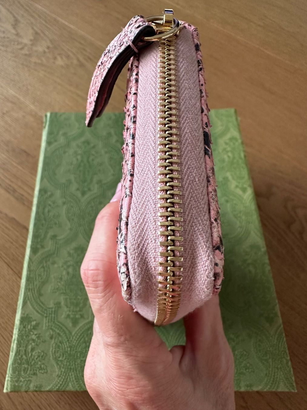 Gucci Portemonnaies: Gucci GG Marmont python zip around wallet – Neuf (Voir description) à Wettswil par seafarer 5