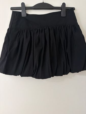 Rock ZARA schwarz Grösse S Ballon Optik neu