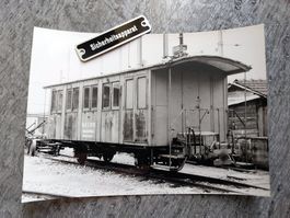 RhB Dienstwagen X 9016 - Foto-AK