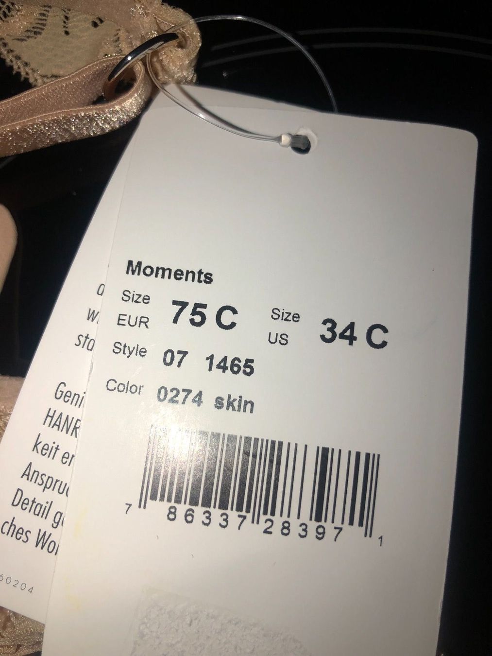 Hanro Altra biancheria intima: BH HANRO 75C neu – Nuovo (secondo la descrizione) da Dornach venduto da samuti 1