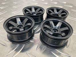RC Felgensatz 1:10 «NISMO schwarz» 26mm NEU!