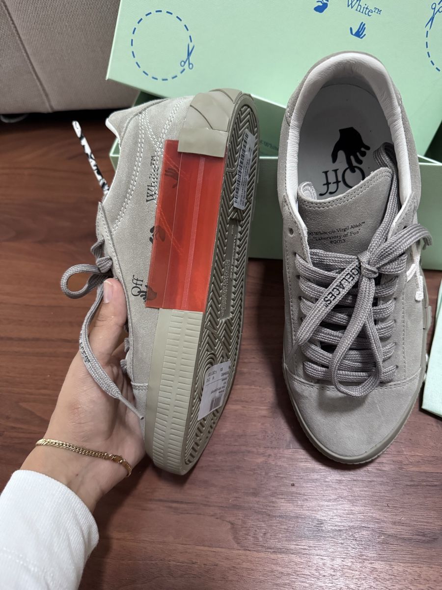 Off-White Scarpe da donna: Off-White Wmns Vulc Sneaker 'Dark Beige' – Nuovo e nell'imballaggio originale da Luzern venduto da raquel.m 3