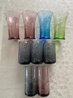 Coca Cola Gläser Set, 9 Stück, Sommer-Hit!