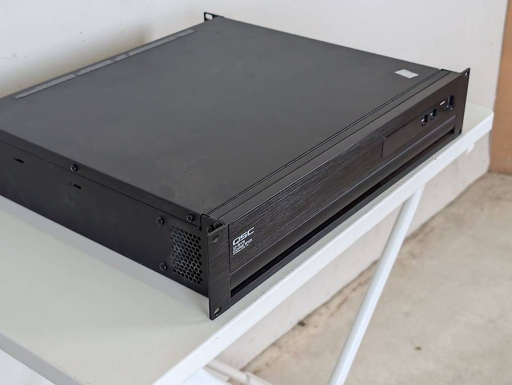 Server: Q-Sys Core 510i inkl Dante Karte UCI + Scripting – Usato da Winterthur venduto da Gemini235000 2