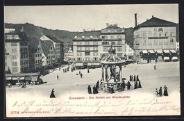 Einsiedeln, Die Hotels am Klosterplatz