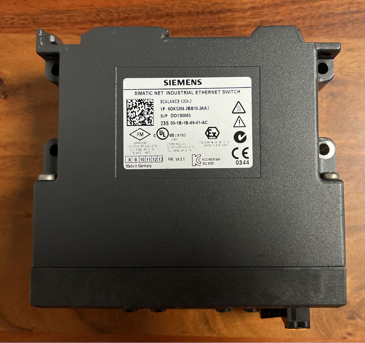 Siemens Steuerung: Siemens SCALANCE X204-2 / Industrial Ethernet Switch – Gebraucht aus Romanshorn von DonRicardoo 1