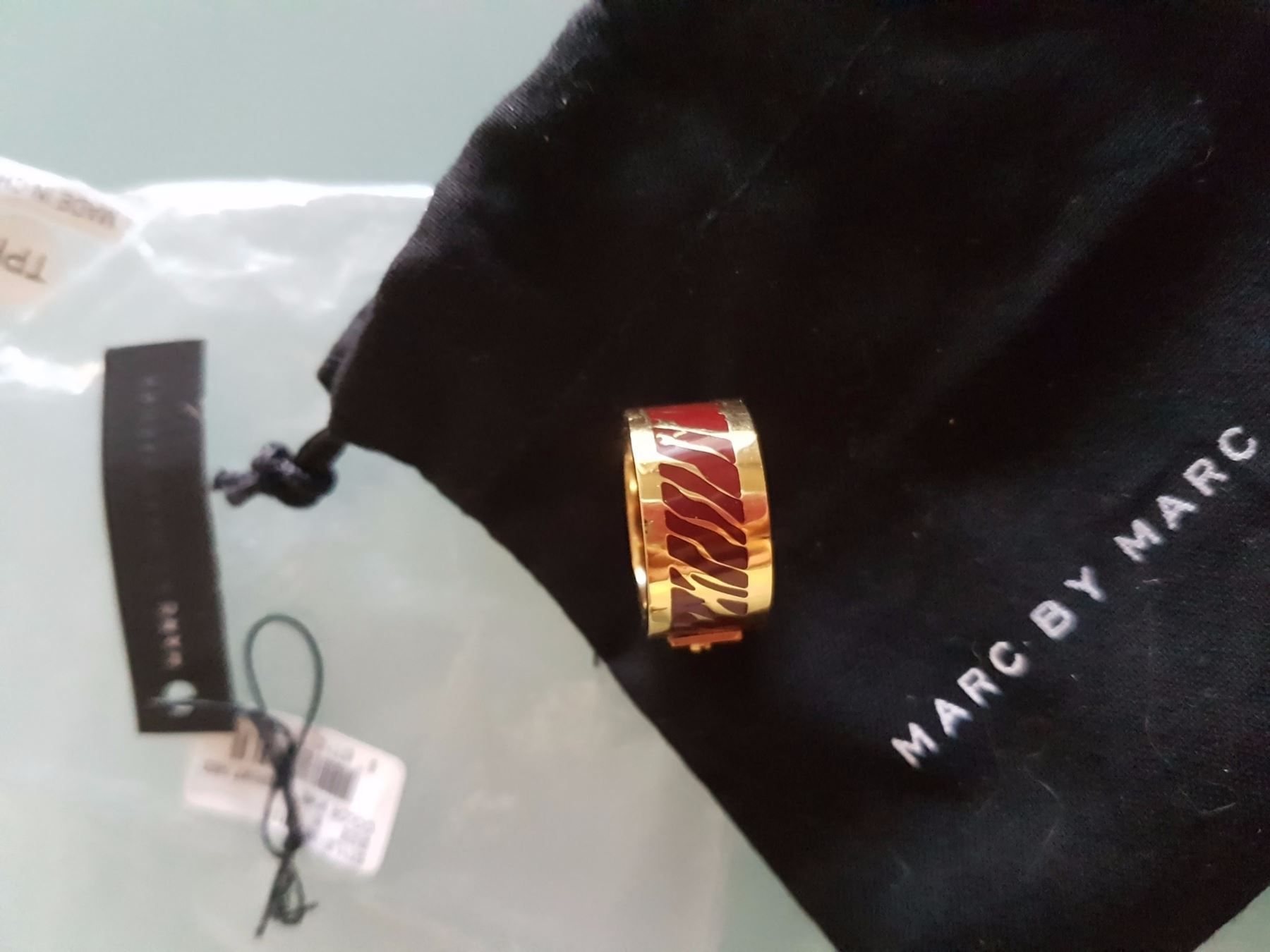 Marc Jacobs Anelli: original Marc Jacobs ZEBRA PRINT RING – Nuovo (secondo la descrizione) da bellinzona venduto da zeus6535 2