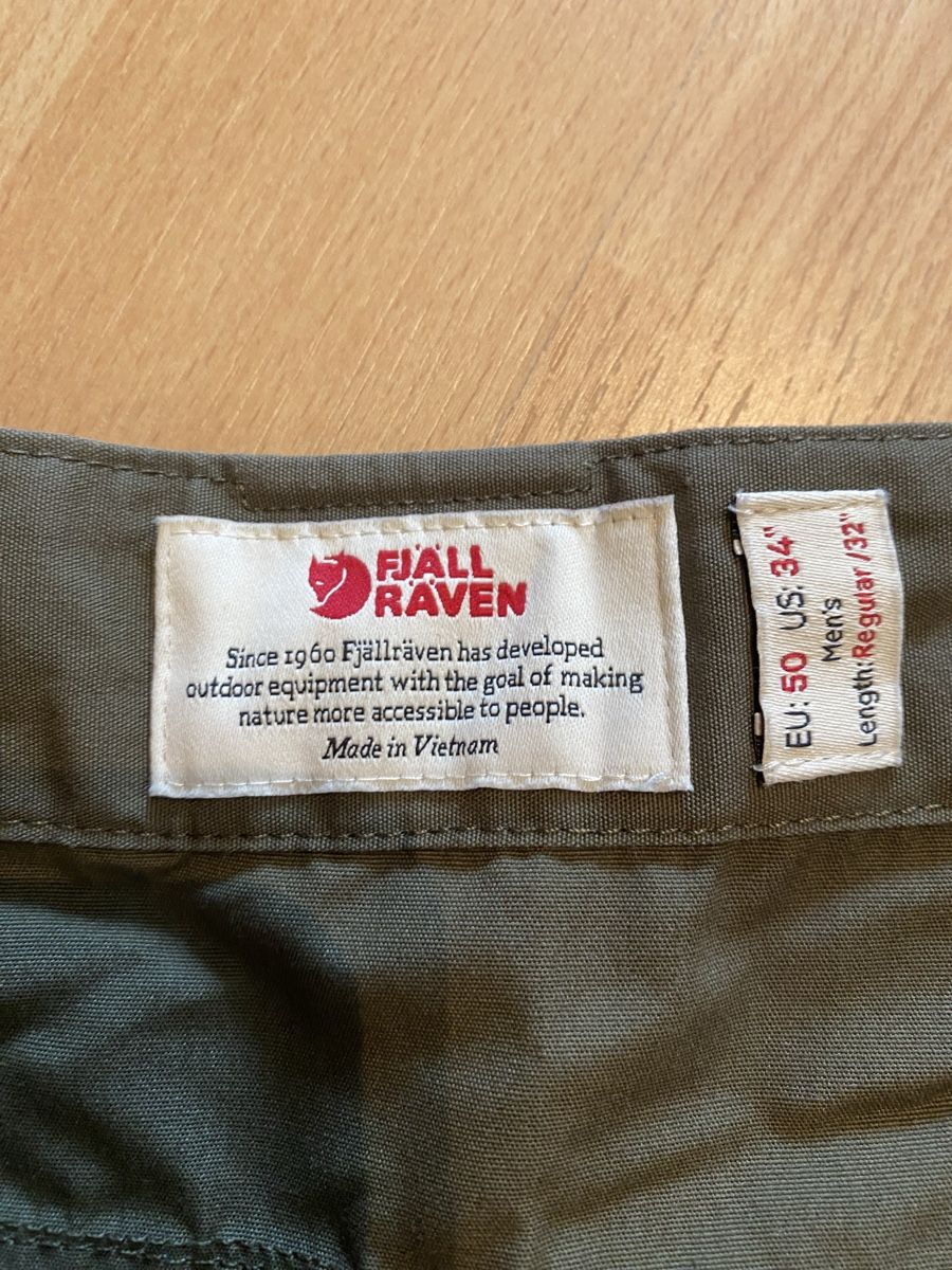 Fjällräven Pantaloni: Fjäll Räven Outdoor Hose – Nuovo (secondo la descrizione) da Basel venduto da celinefille 4