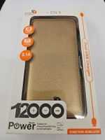 Power Bank 12000mAh Batterie Externe Micro USB USB 5V 1A/2A