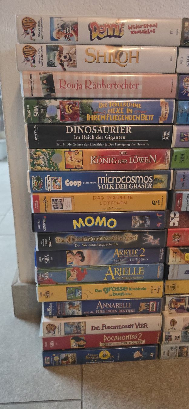 Tutti i VHS: 34 VHS Kassetten – Usato da Le Noirmont venduto da desoto55 2