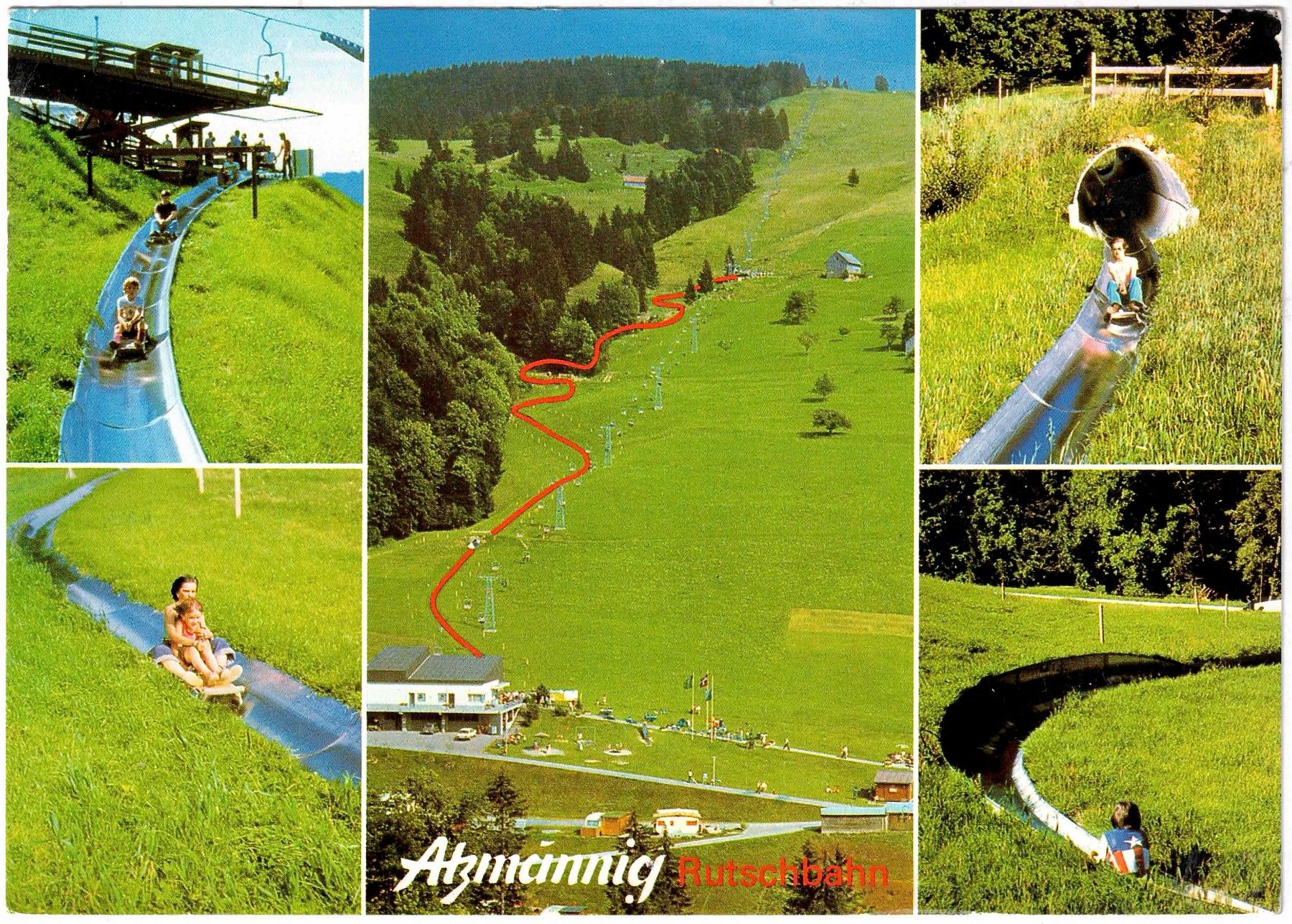 Cartoline postali: ATZMÄNNIG - Goldingen (SG) – Usato da Oberdorf BL venduto da Hopfehuepfer