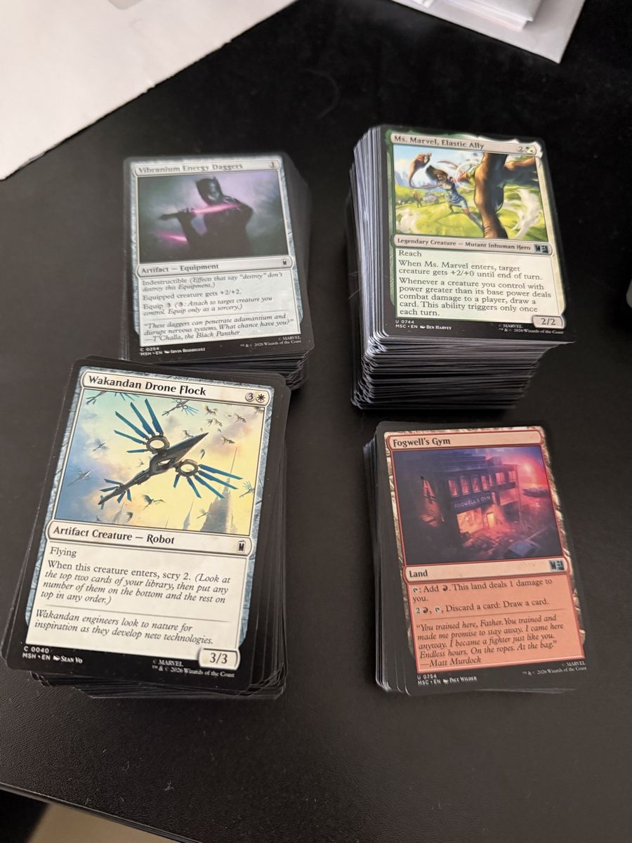 Jeux: MTG 550+ Marvel Super Heroes – D'occasion à Hunzenschwil par Calibur124
