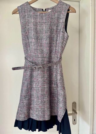 Tweed Spring Dress S/36 (Sandro Inspired)