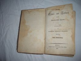 Zweites Schul- und Lesebuch Bündnerische Jugend 1840