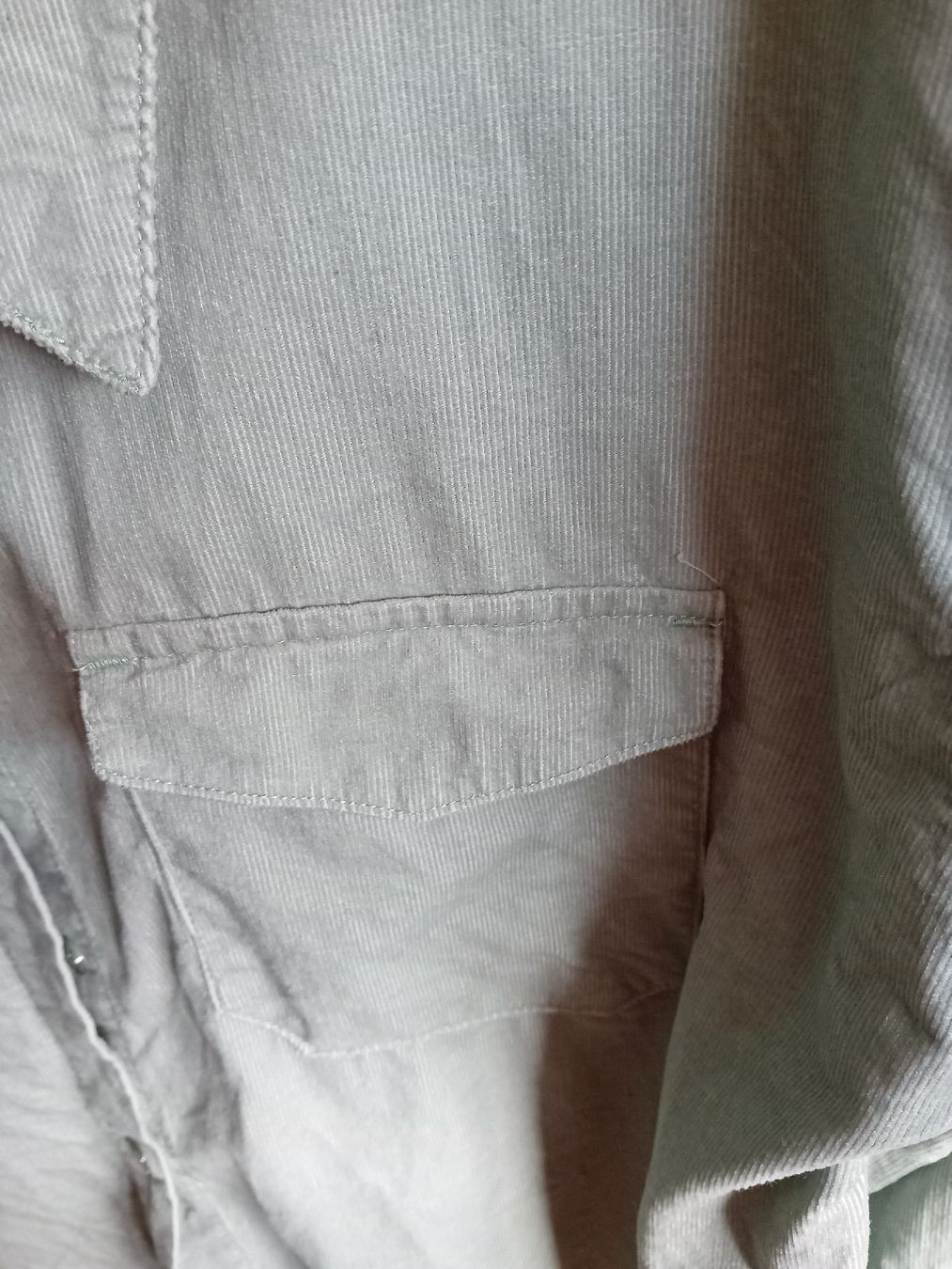 Camicette: Bluse graugrün Gr. L – Usato da Witterswil venduto da hele04 3