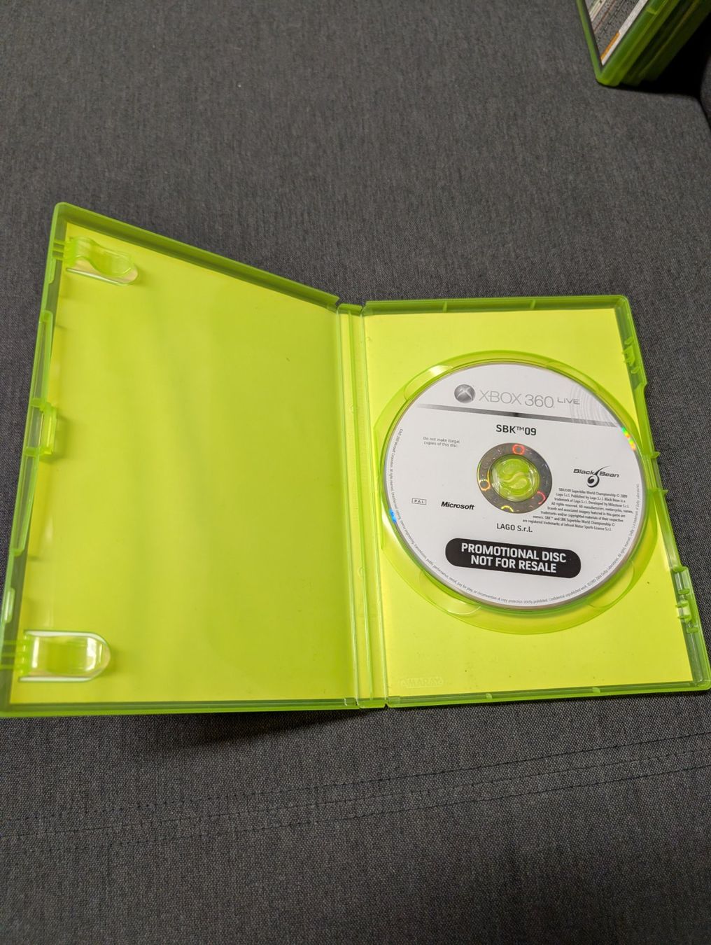 Giochi: SBK 09 promo Microsoft Xbox 360 – Usato da Giubiasco venduto da Ticinerd 2