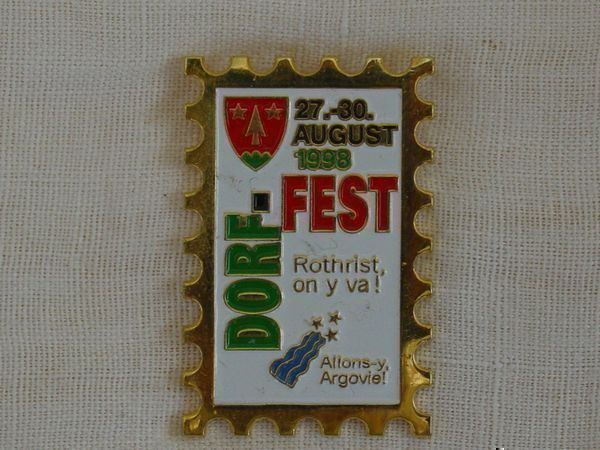 Placchette & Badge: Pin Rothrist Dorffest 1998 – Nuovo (secondo la descrizione) da Rothrist venduto da heinrich1966